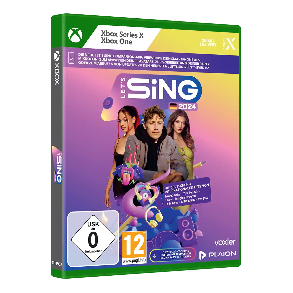 Let's Sing 2024 German Version (Xbox One / Xbox Series X) Let's Sing 2024 German Version (Xbox One / Xbox Series X)