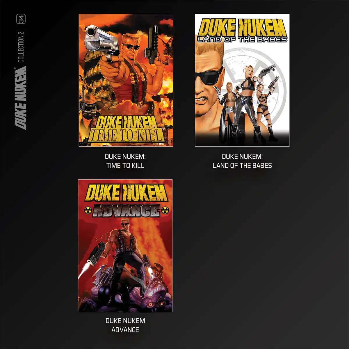 Blaze Evercade Duke Nukem Collection 2 Cartridge Image 3