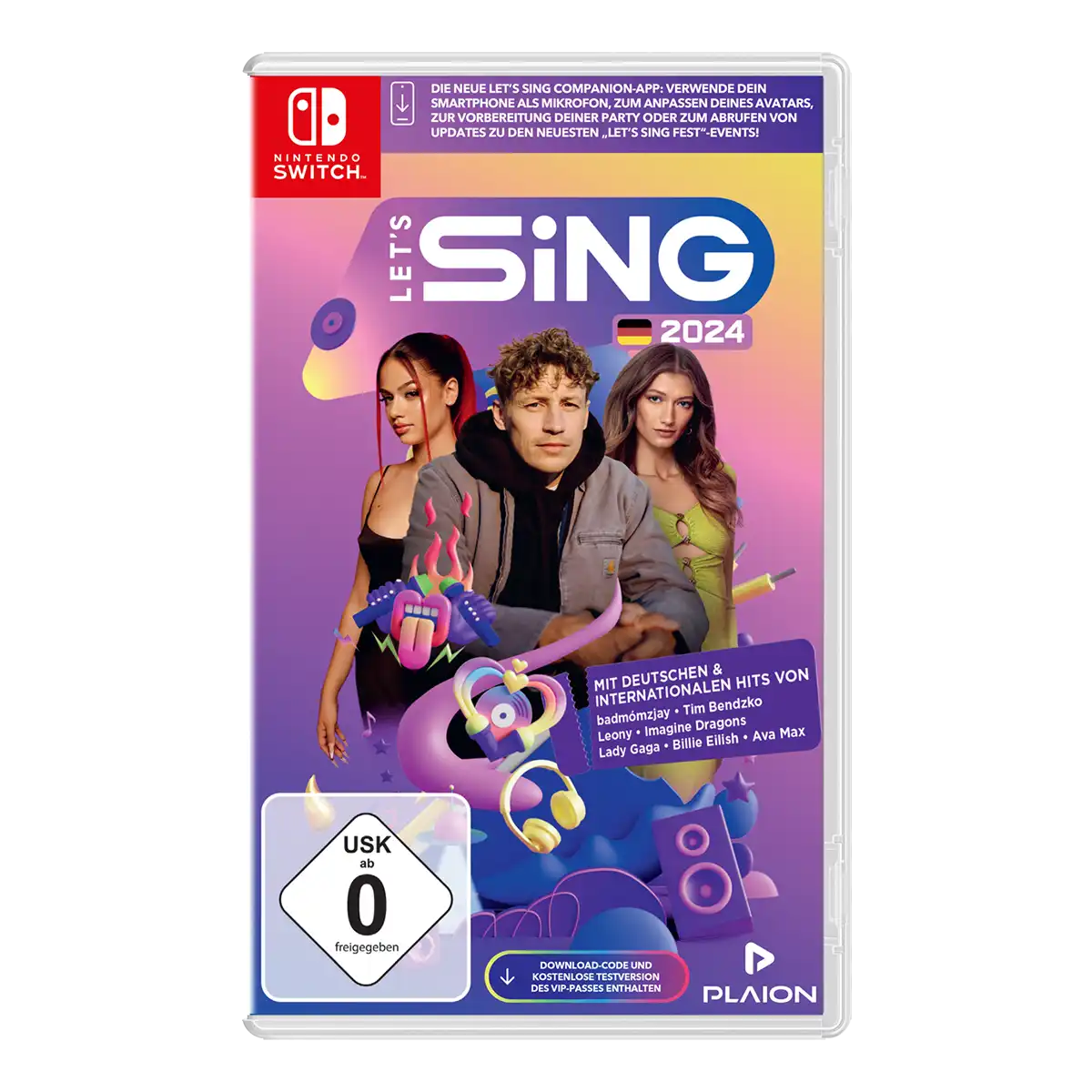 Let's Sing 2024 German Version (Switch) Let's Sing 2024 German Version (Switch)