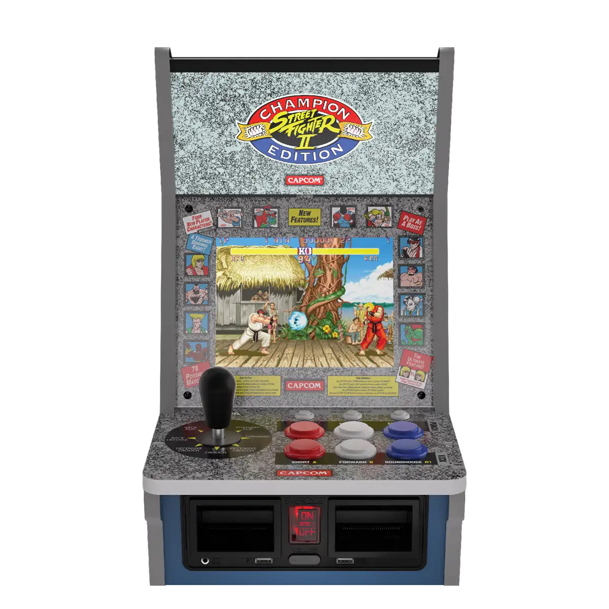Blaze Evercade Alpha Street Fighter Bartop Arcade Image 16