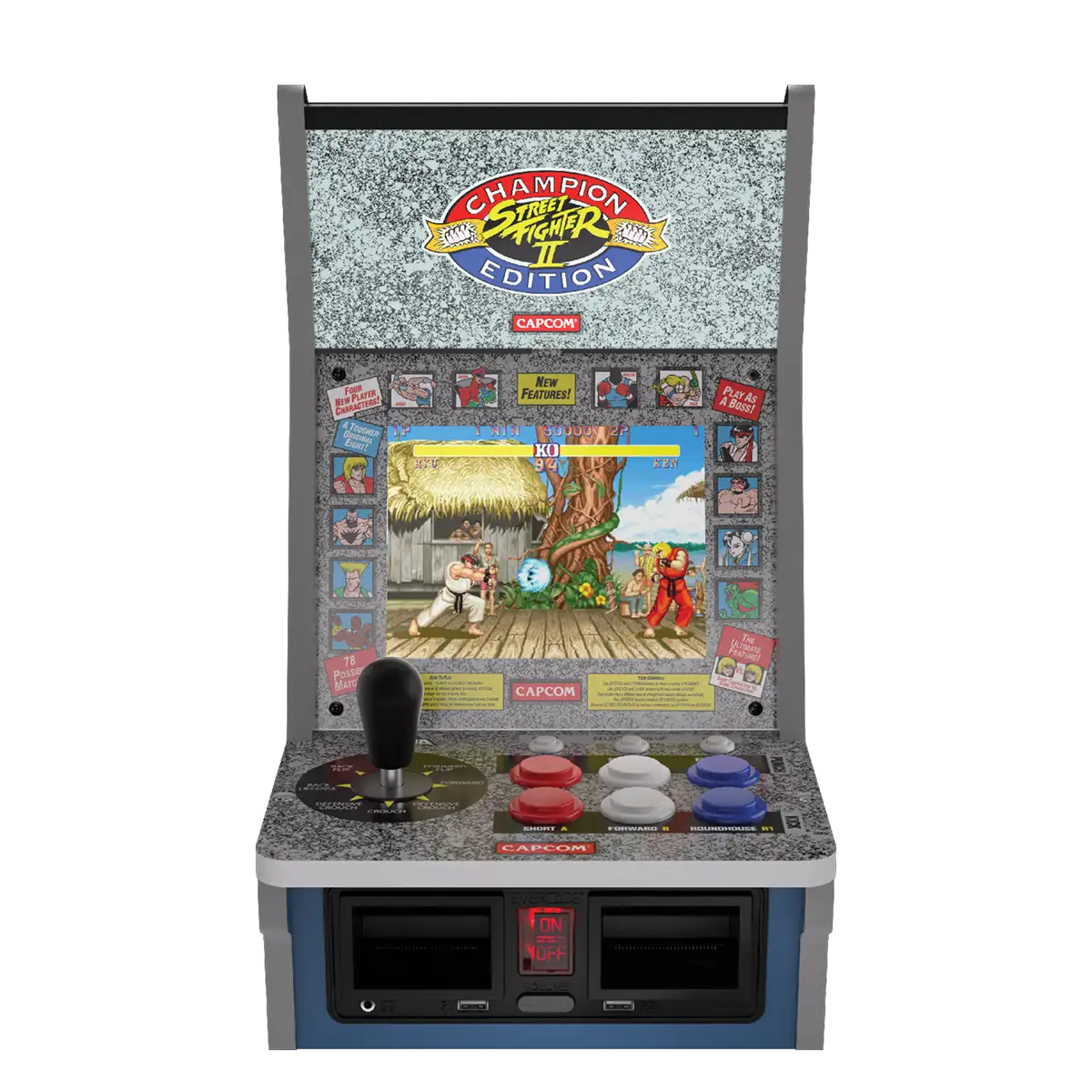 Blaze Evercade Alpha Street Fighter Bartop Arcade Blaze Evercade Alpha Street Fighter Bartop Arcade