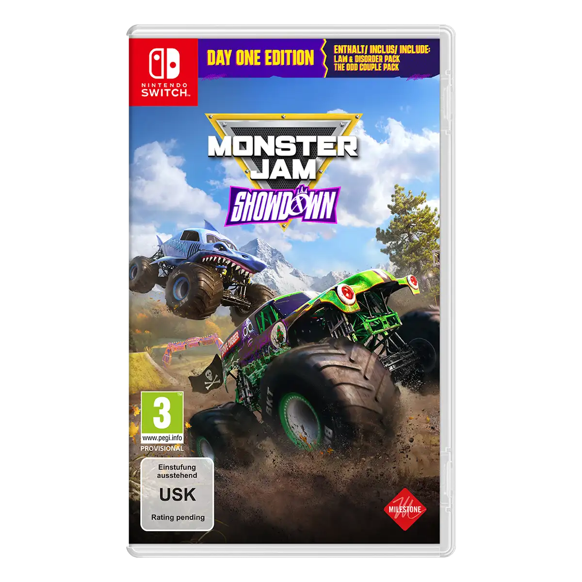 Monster Jam™ Showdown Day One Edition (Switch) Cover