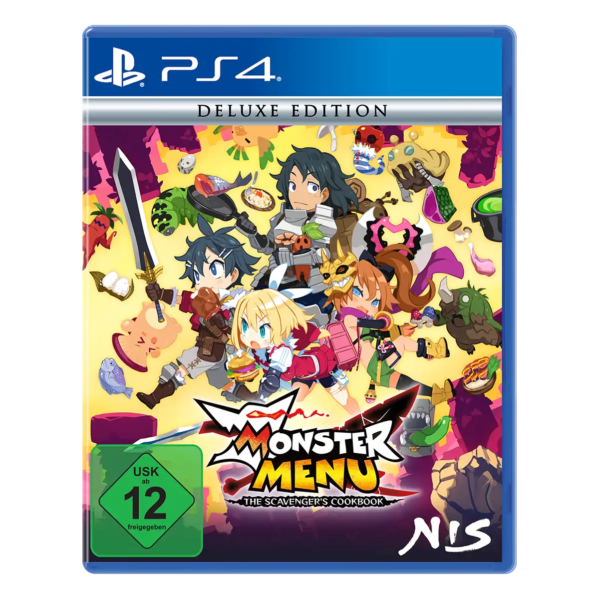 Monster Menu: The Scavenger's Cookbook - Deluxe Edition (PS4) Cover Monster Menu: The Scavenger's Cookbook - Deluxe Edition (PS4) Cover