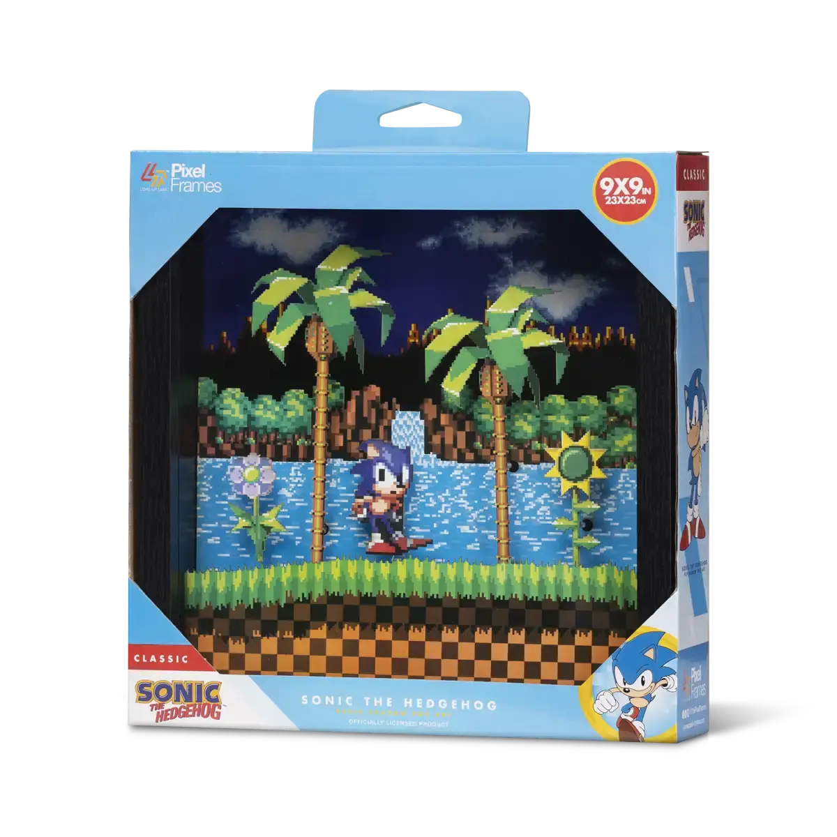 Pixel Frames Sonic "Idle Pose L" 