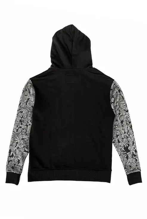 Fallout Vault-Tec Zip Up Hoodie M Fallout Vault-Tec Zip Up Hoodie M
