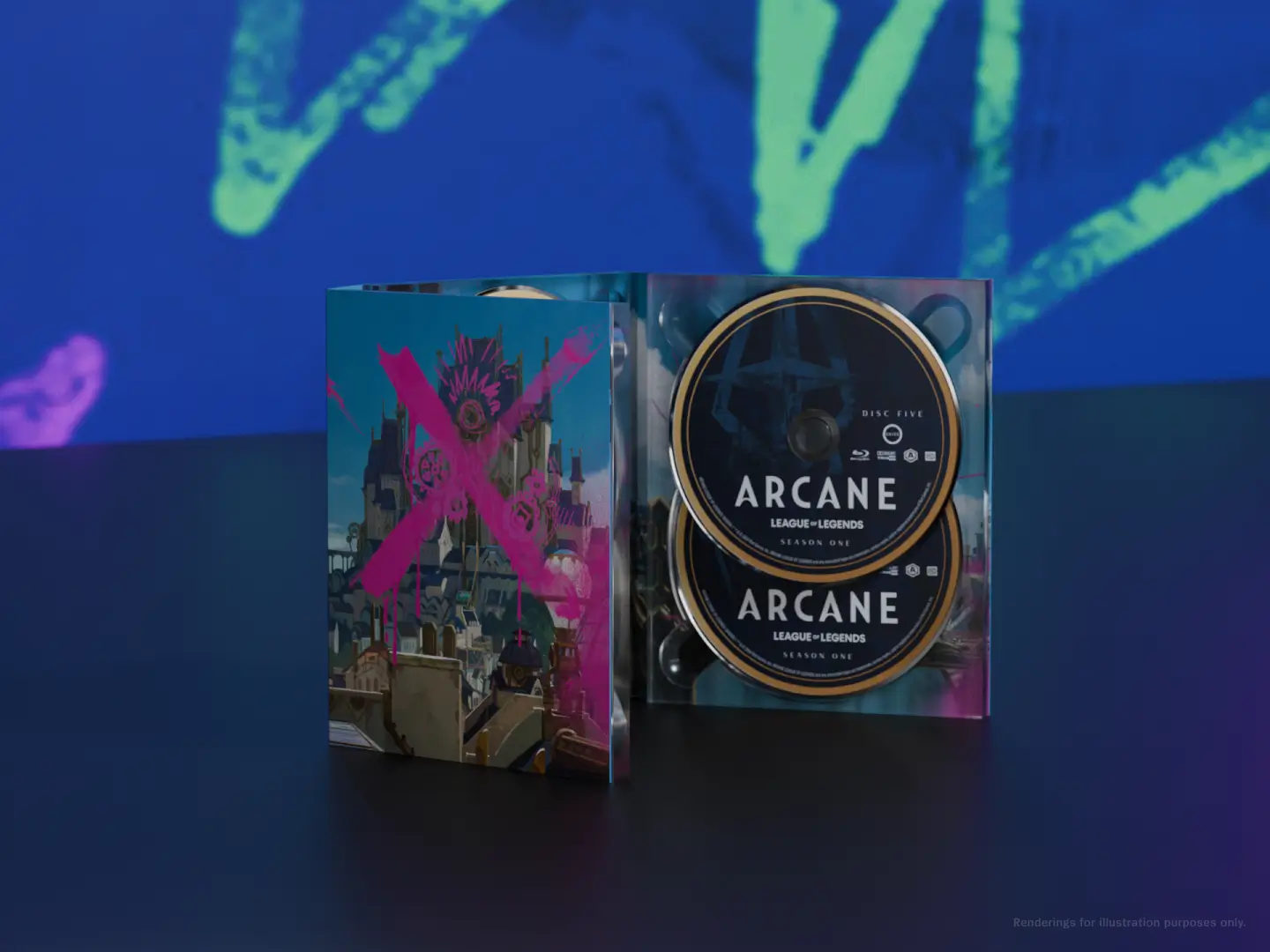 Arcane - League of Legends - Staffel 1 (Deluxe Edition, 3 4K-UHDs+3 Blu-rays) (exkl. Shop) Arcane - League of Legends - Staffel 1 (Deluxe Edition, 3 4K-UHDs+3 Blu-rays) (exkl. Shop)