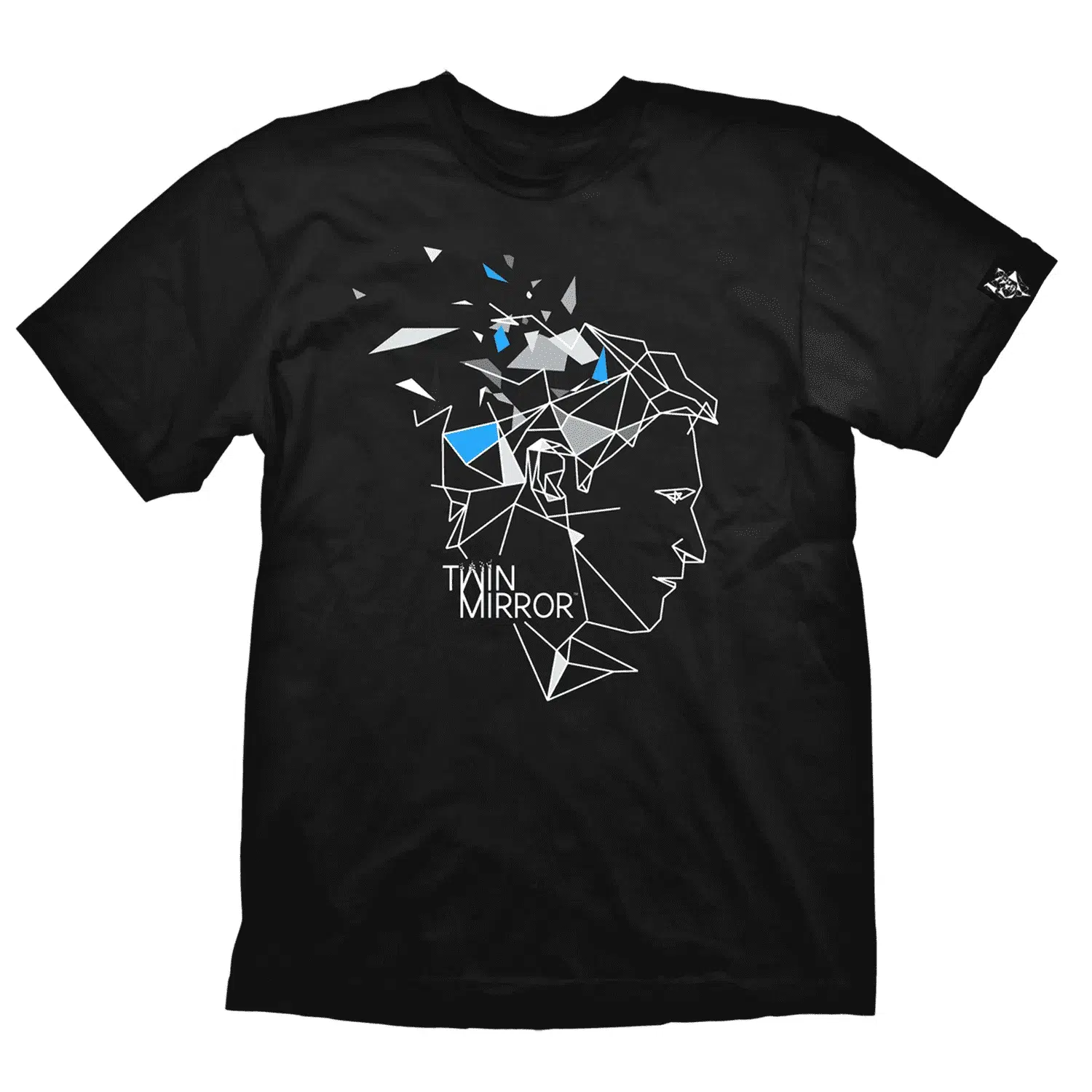 1062870_GE6805 Twin Mirror T-Shirt "Line Art" Black M Cover