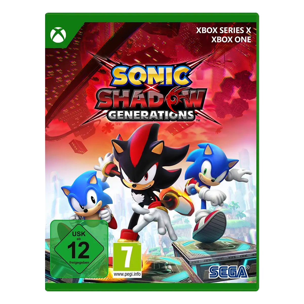 Sonic x Shadow Generations (XONE/XSRX) Cover
