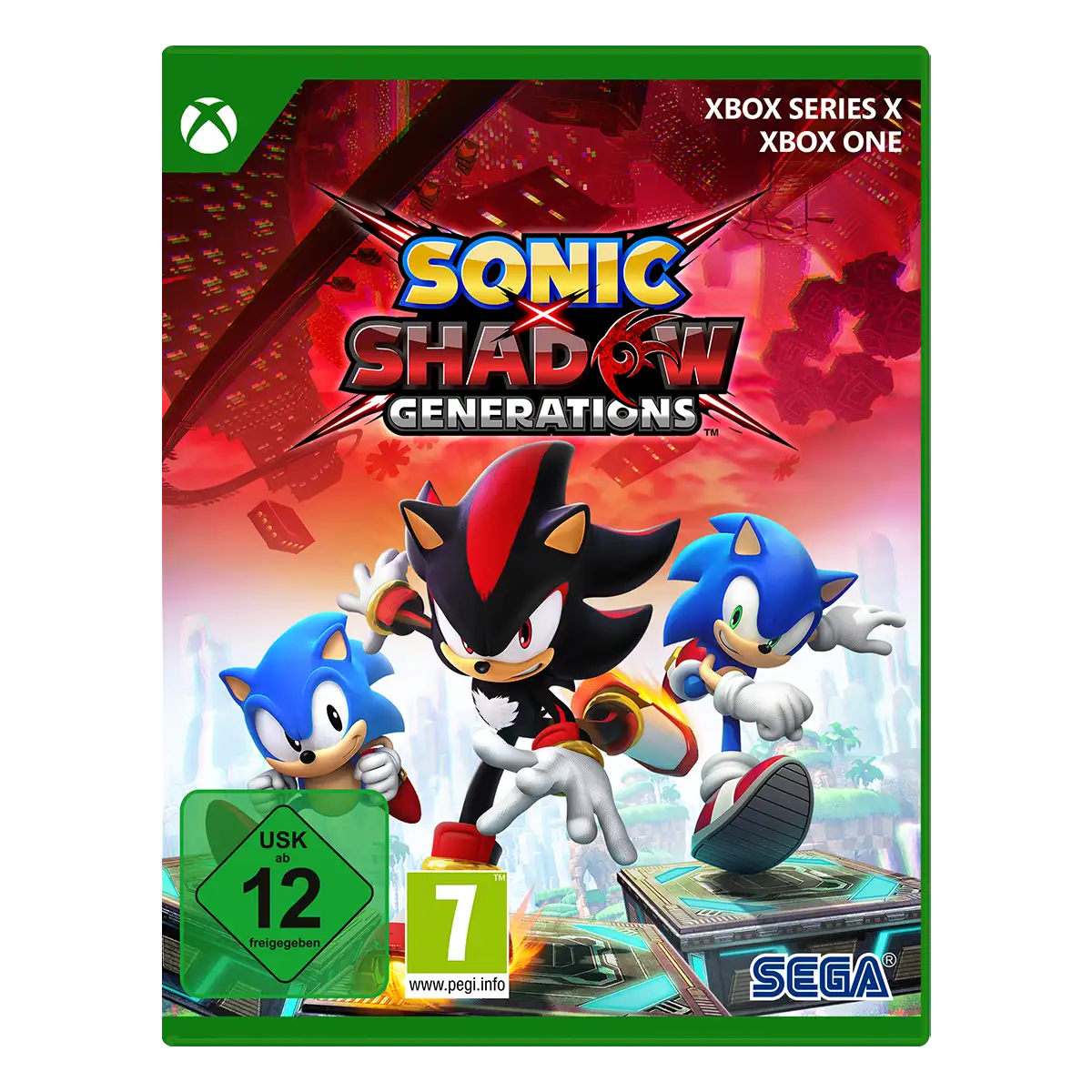 Sonic x Shadow Generations (XONE/XSRX) Cover Sonic x Shadow Generations (XONE/XSRX) Cover