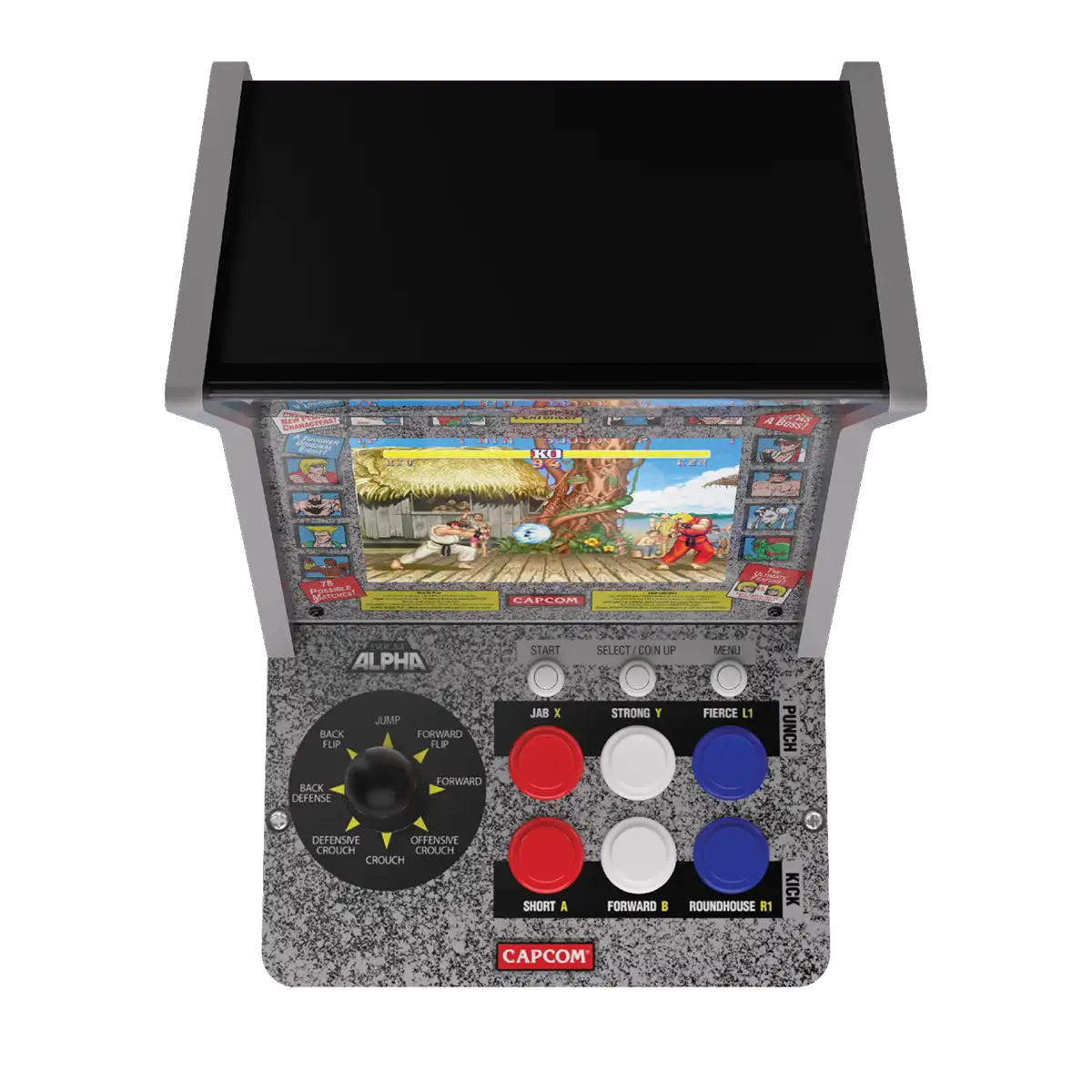Blaze Evercade Alpha Street Fighter Bartop Arcade Blaze Evercade Alpha Street Fighter Bartop Arcade
