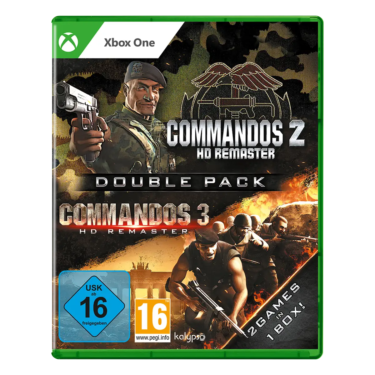 Commandos 2 & 3 - HD Remaster Double Pack (Xbox One) Cover