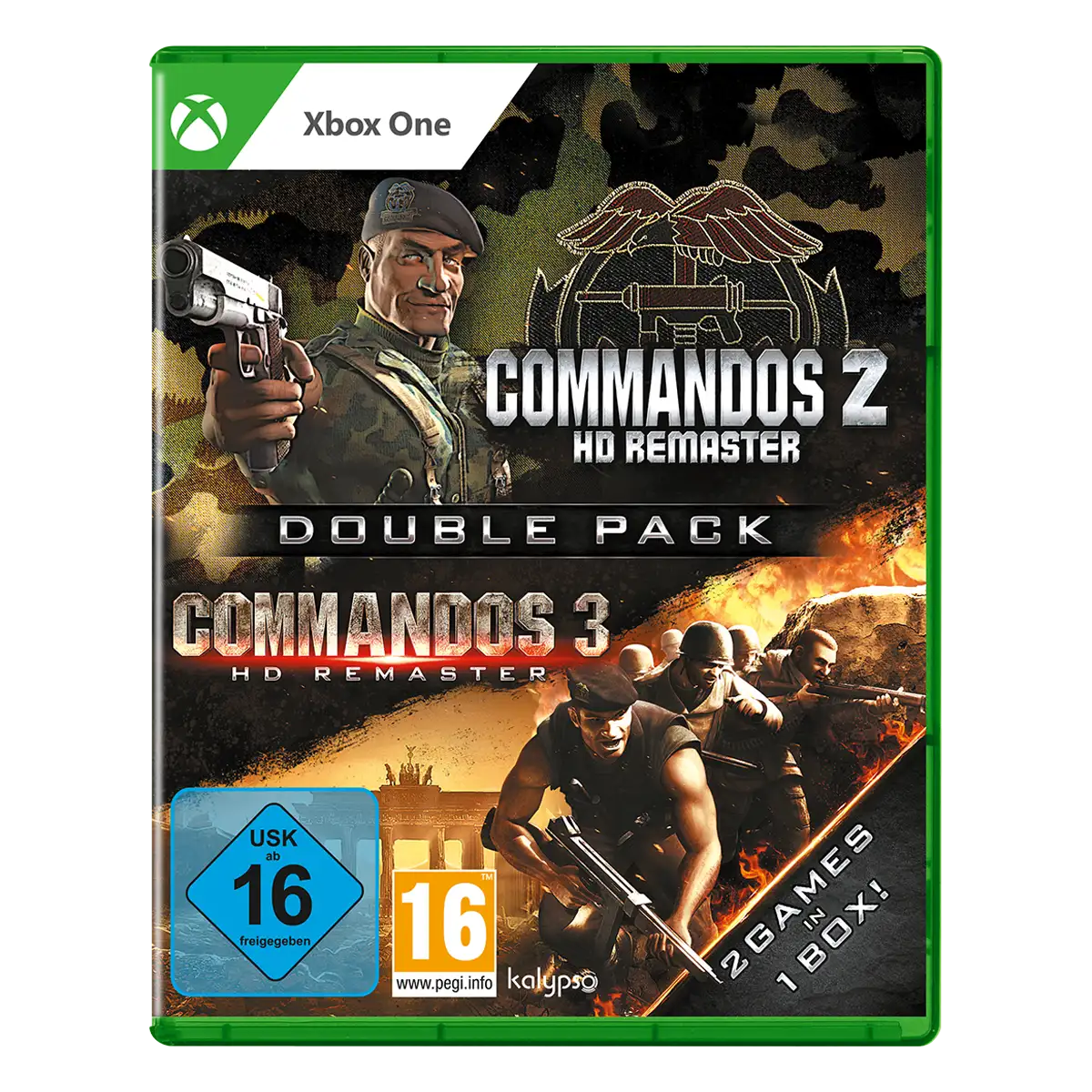 Commandos 2 & 3 - HD Remaster Double Pack (Xbox One) Cover Commandos 2 & 3 - HD Remaster Double Pack (Xbox One) Cover