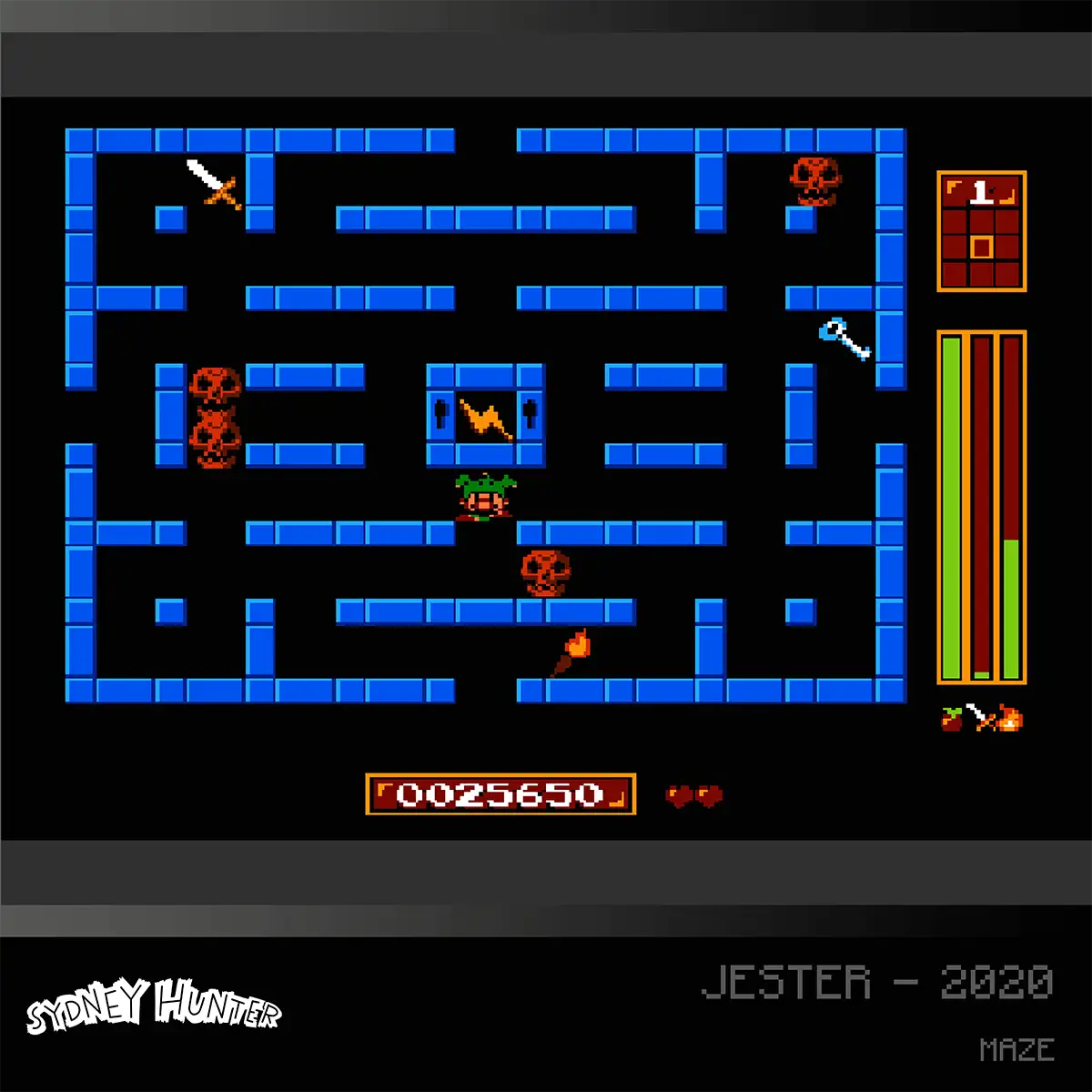 Blaze Evercade Sydney Hunter Collection Cartridge Blaze Evercade Sydney Hunter Collection Cartridge