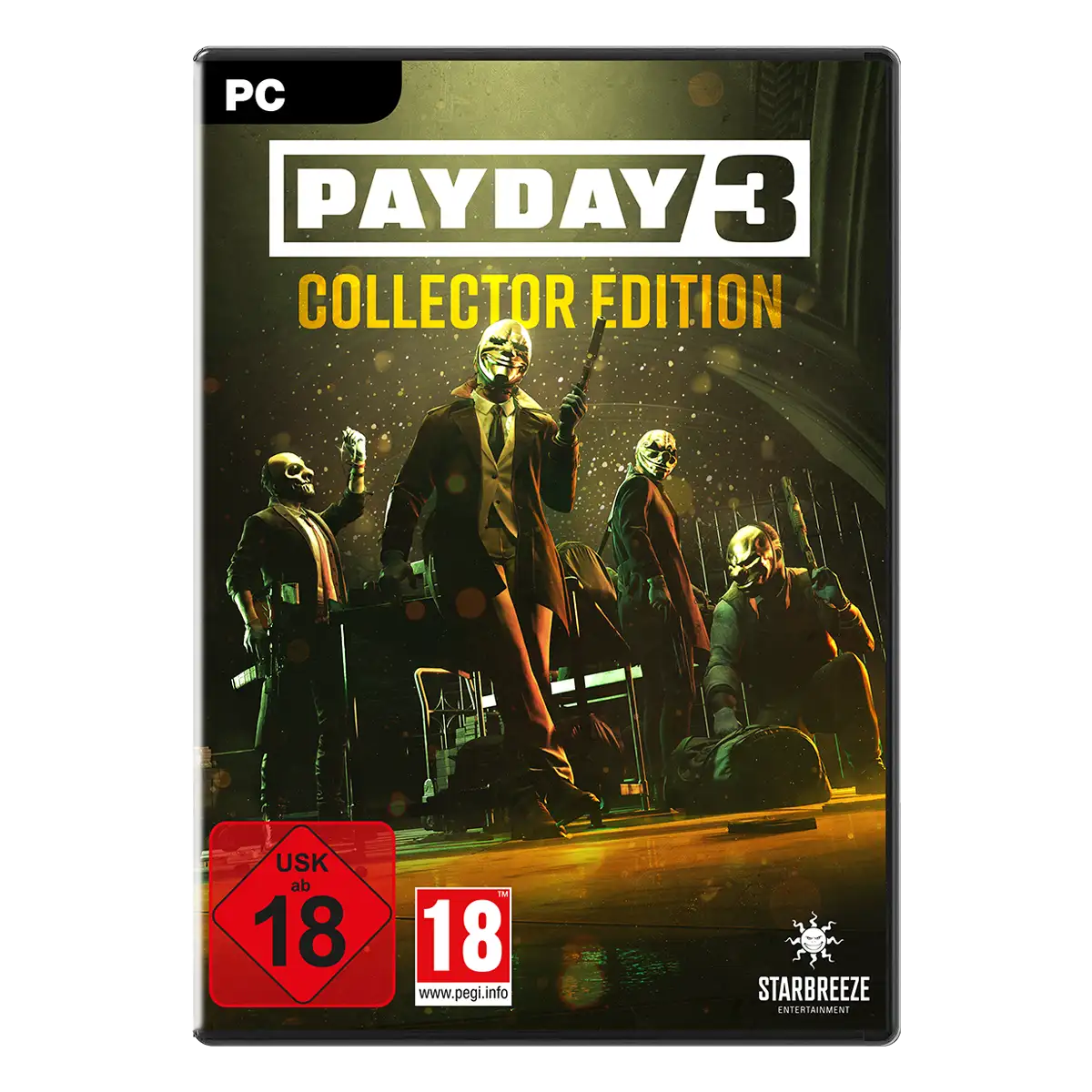 PAYDAY 3 Collector's Edition (Code in a Box ) (PC) Cover