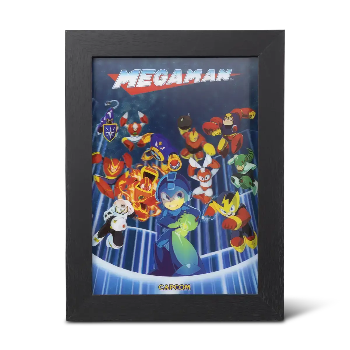 Pixel Frames Plax Mega Man Ambush