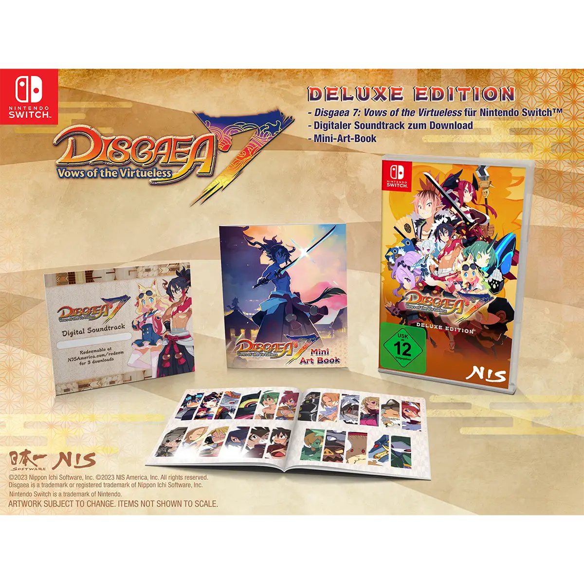 Disgaea 7: Vows of the Virtueless Deluxe Edition (Switch) Image 2