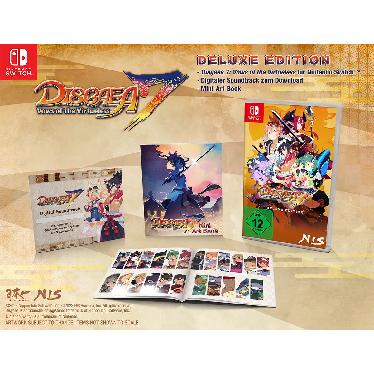 Disgaea 7: Vows of the Virtueless Deluxe Edition (Switch) Disgaea 7: Vows of the Virtueless Deluxe Edition (Switch)