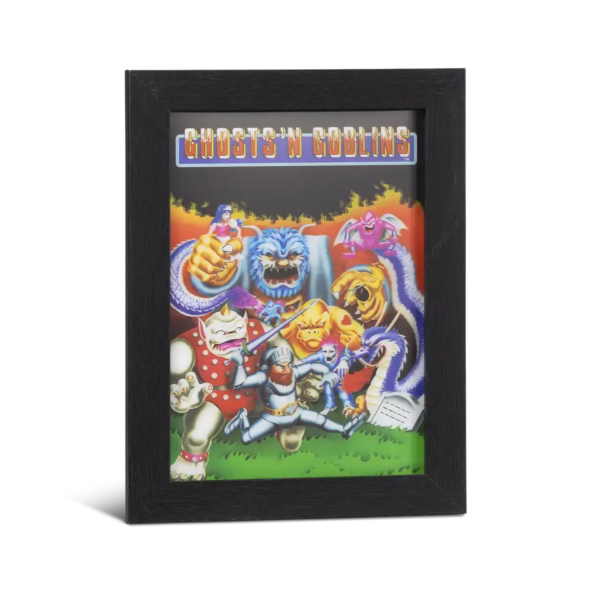 Pixel Frames Plax Ghost n Goblins