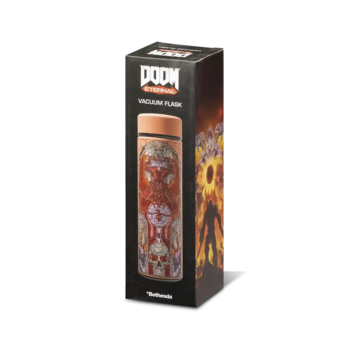 DOOM Eternal Thermo Bottle "Glass Stained Sentinel"