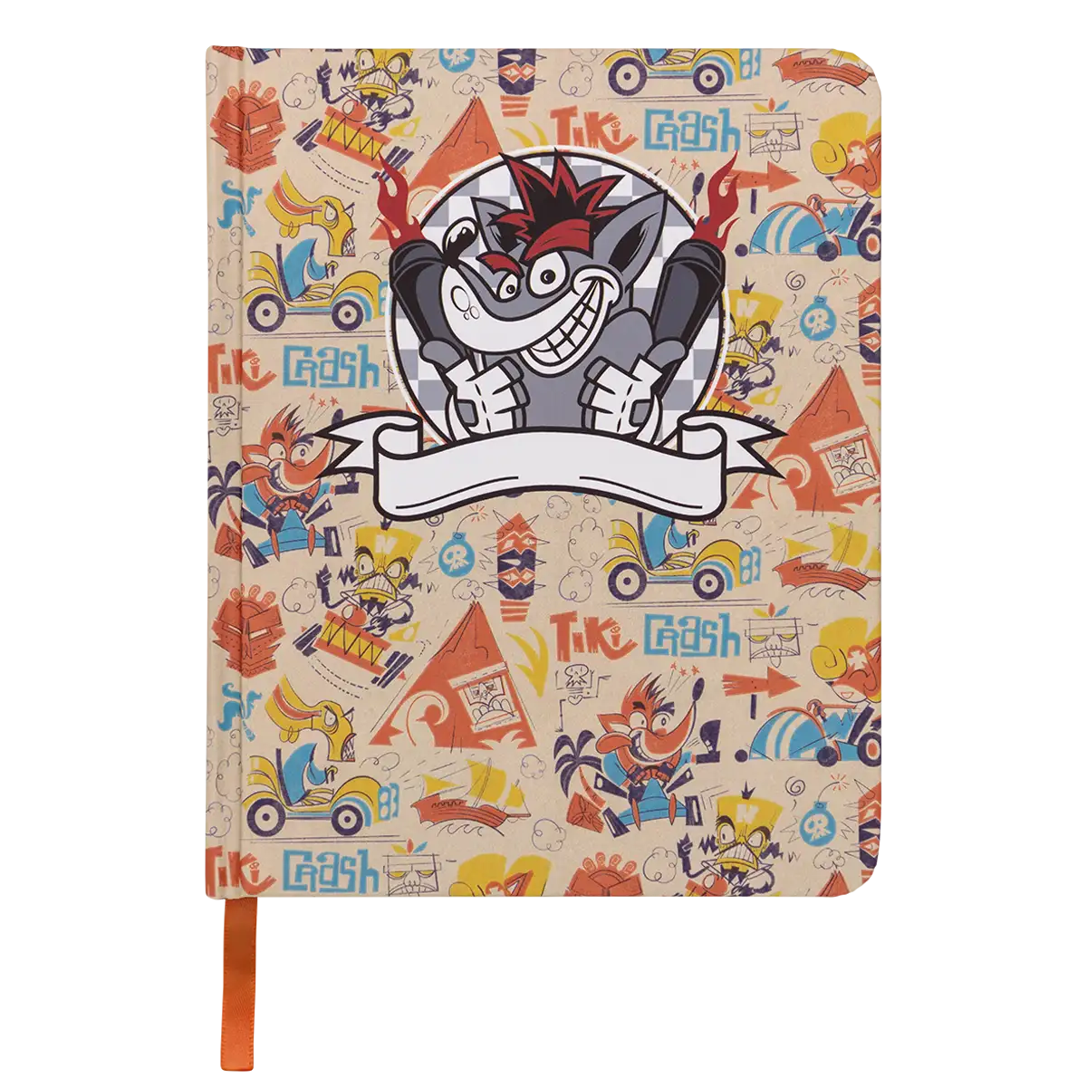 Crash Bandicoot Notebook "Racer" Cover Crash Bandicoot Notebook "Racer" Cover