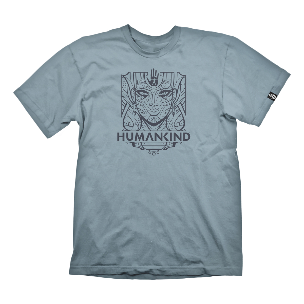 Humankind T-Shirt "Pharaoh Icon" ice blue