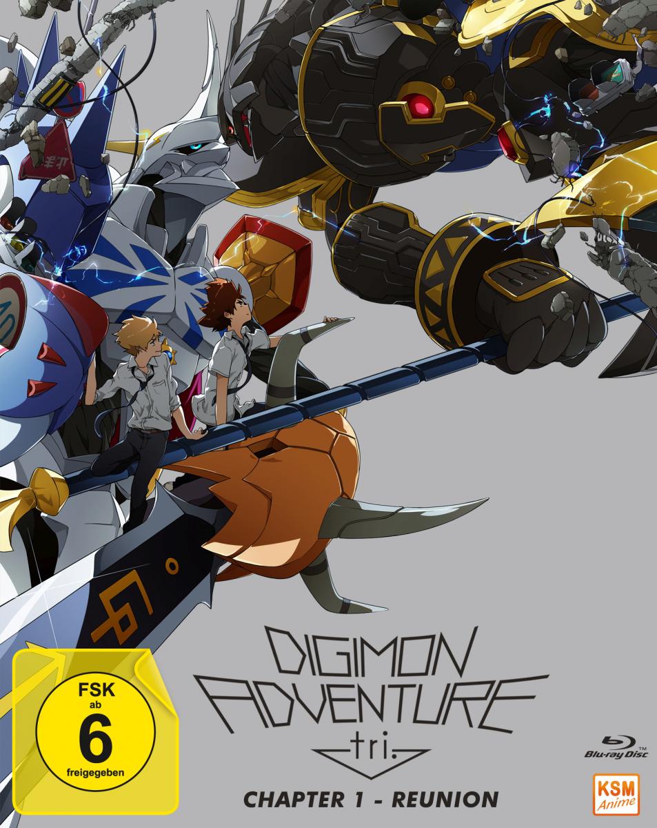 Digimon Adventure tri. Chapter 1 - Reunion Blu-ray Cover