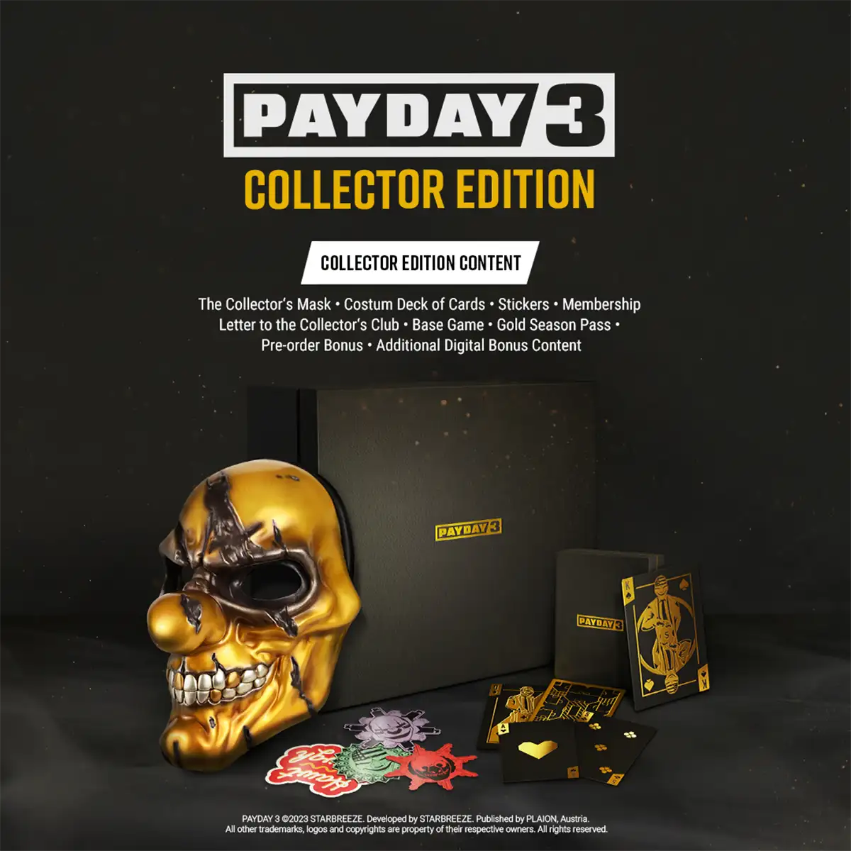 PAYDAY 3 Collector's Edition (PS5) PAYDAY 3 Collector's Edition (PS5)