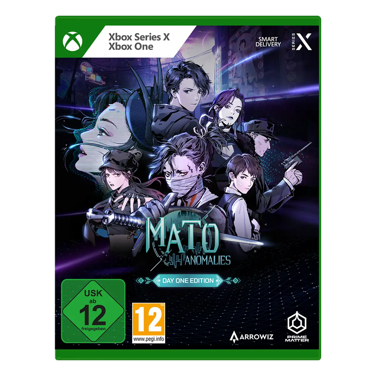 Mato Anomalies Day One Edition (Xbox One / Xbox Series X) Cover Mato Anomalies Day One Edition (Xbox One / Xbox Series X) Cover