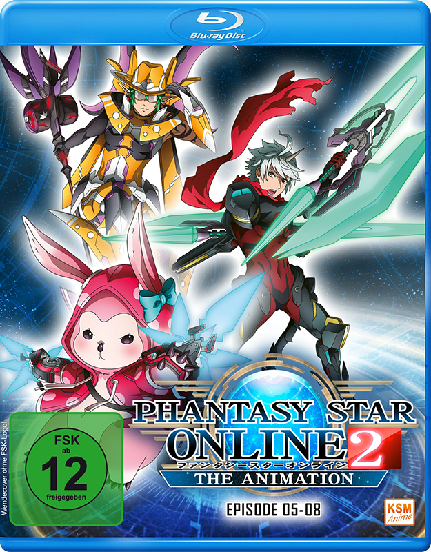Phantasy Star Online 2 - Volume 2: Episode 05-08 Blu-ray Cover Phantasy Star Online 2 - Volume 2: Episode 05-08 Blu-ray Cover