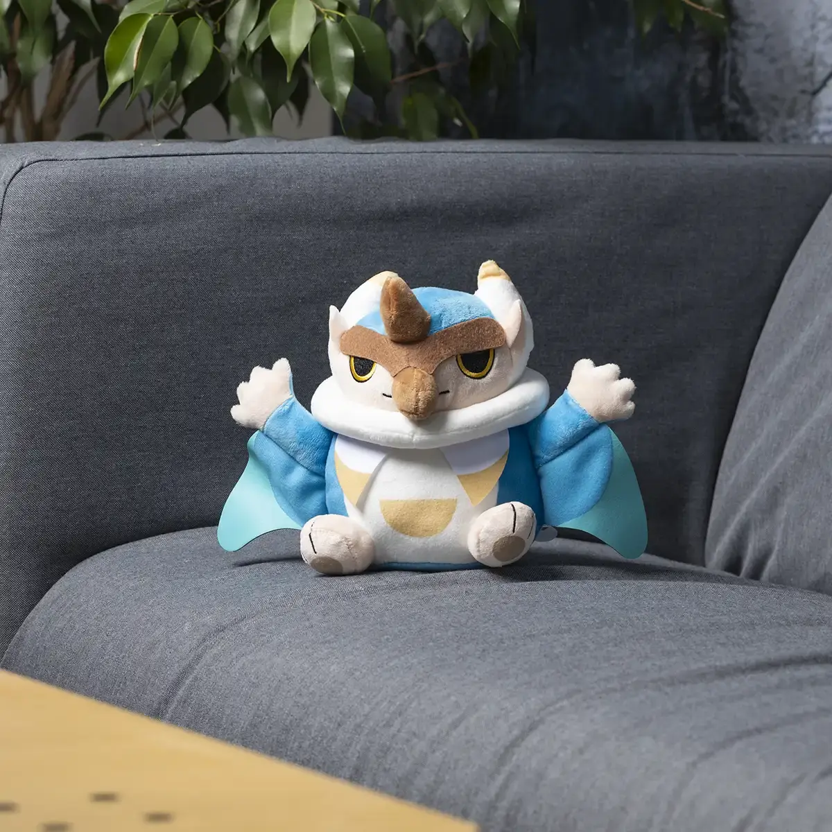 Monster Hunter Rise Chibi Plush "Bishaten"