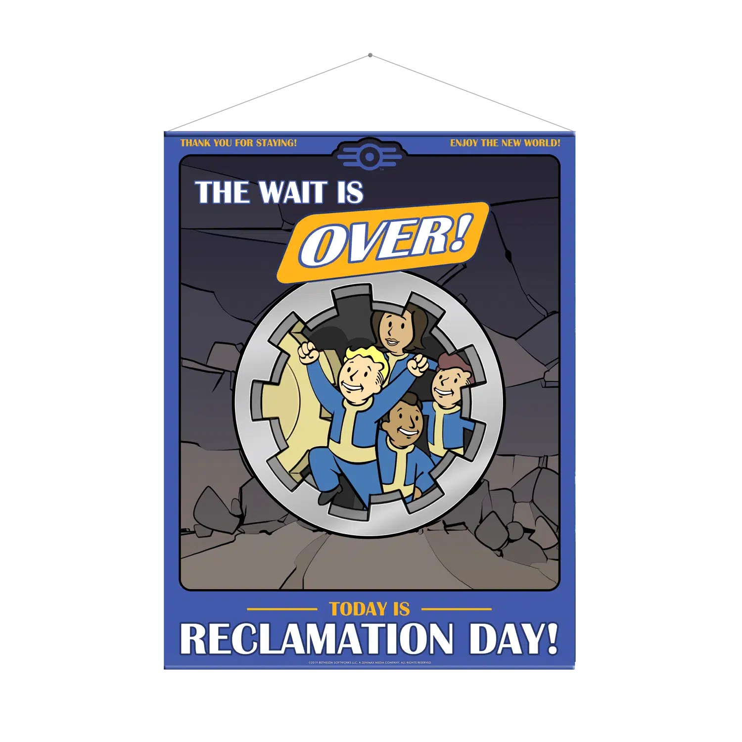 Fallout Wallscroll "Reclamation Day"