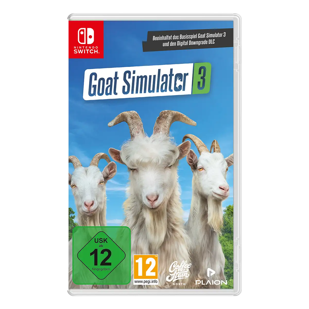 Goat Simulator 3 (Switch) Cover Goat Simulator 3 (Switch) Cover