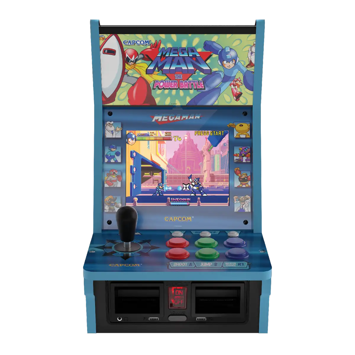 Blaze Evercade Alpha Mega Man Bartop Arcade Image 5