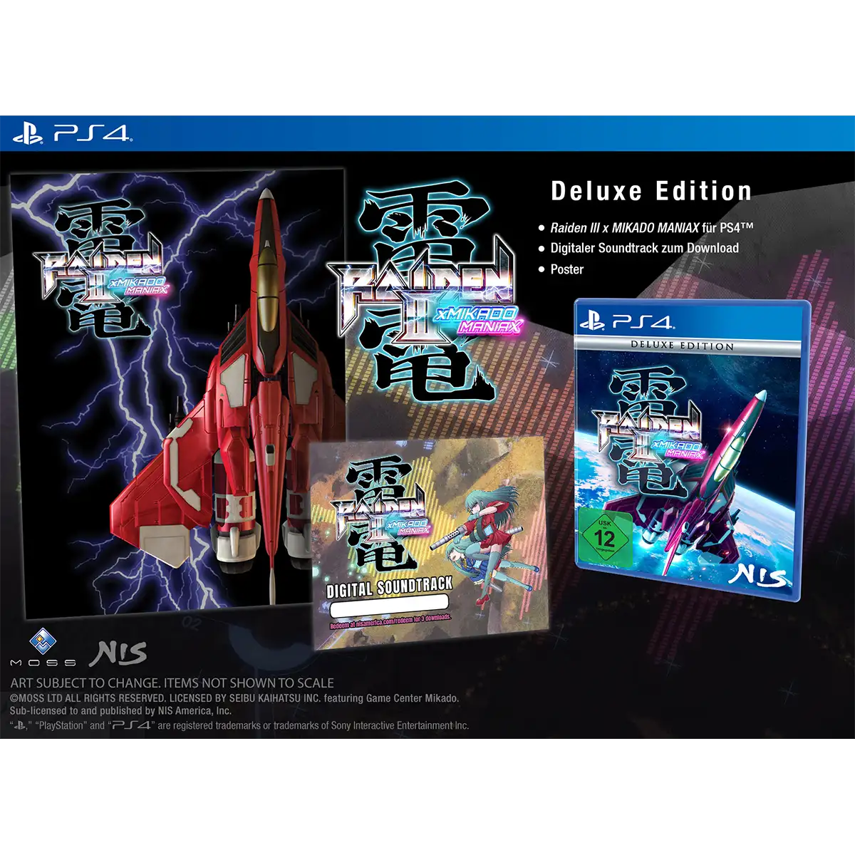 Raiden III x MIKADO MANIAX Deluxe Edition (PS4) Raiden III x MIKADO MANIAX Deluxe Edition (PS4)