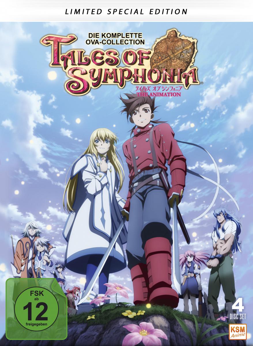 Tales of Symphonia - Special Limited Edition im Mediabook [DVD] Cover