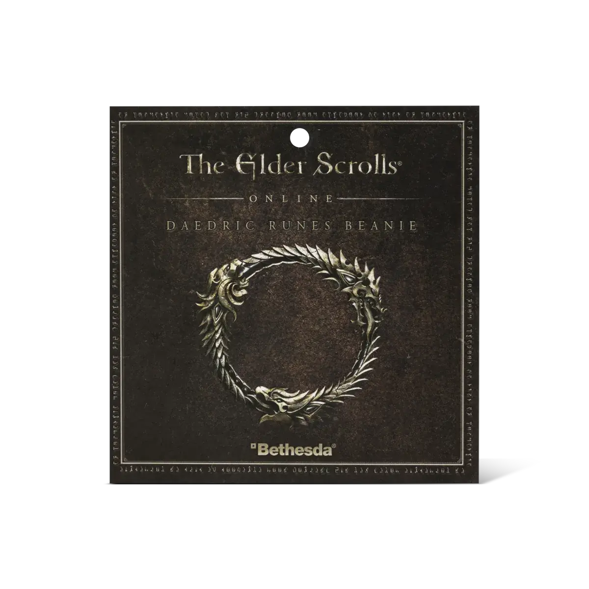 The Elder Scrolls Online Beanie "Daedric Runes" grey