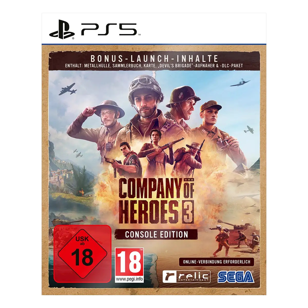 Company of Heroes 3 Launch Edition (Metal Case) (PS5)