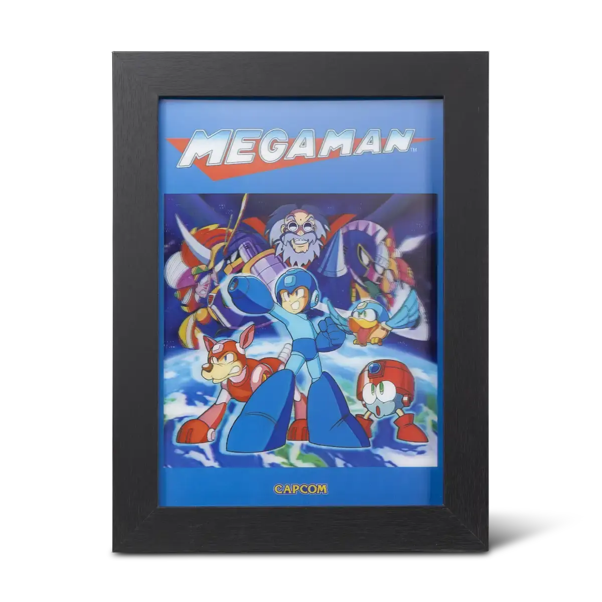 Pixel Frames Plax Mega Man Mr X