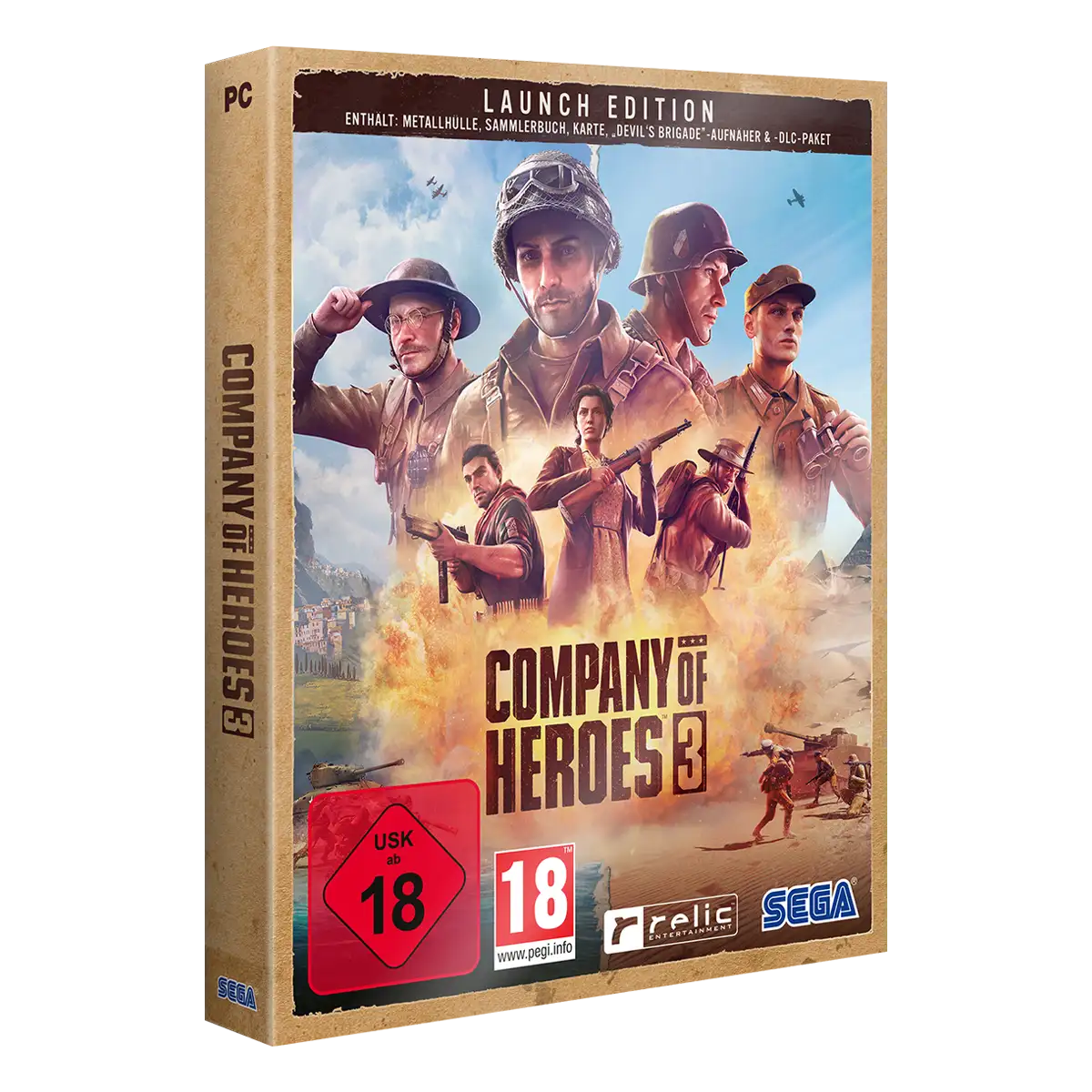 Company of Heroes 3 Launch Edition (Metal Case) (PC) Image 2