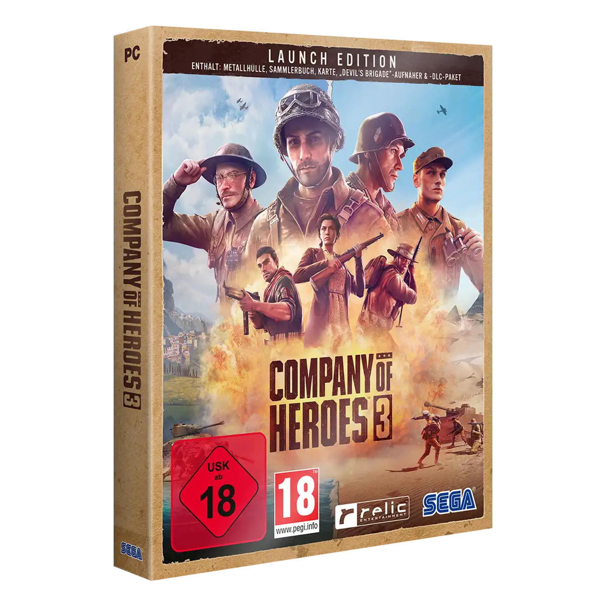 Company of Heroes 3 Launch Edition (Metal Case) (PC) | Game Legends