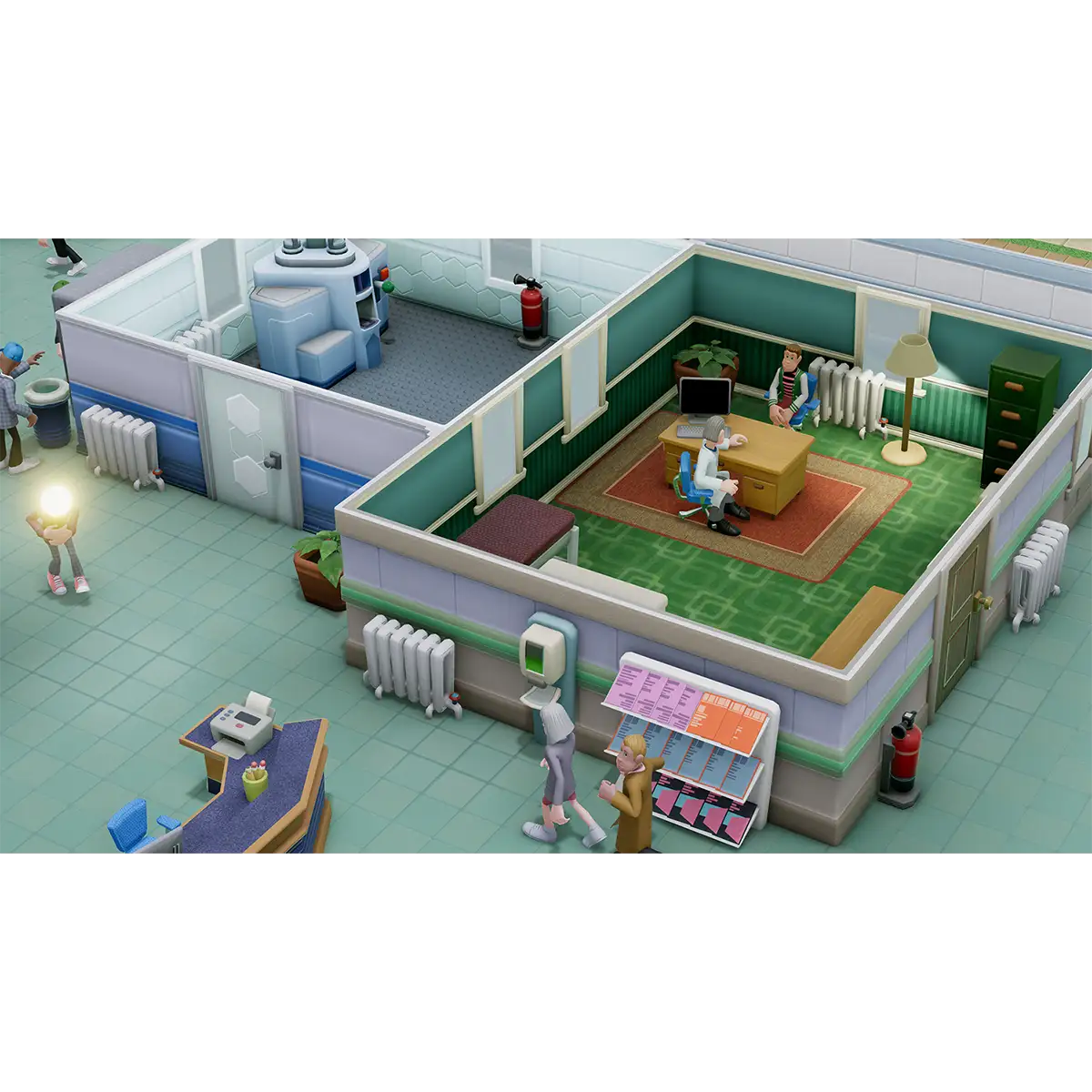 Two Point Hospital (Code in a Box) (Switch) Two Point Hospital (Code in a Box) (Switch)