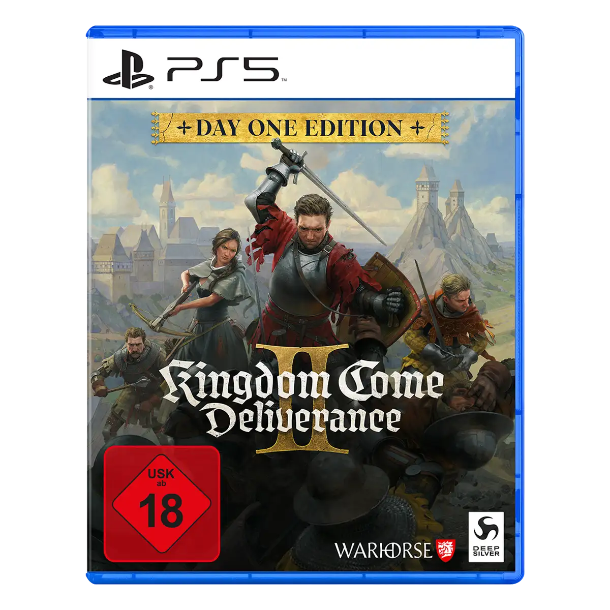Kingdom Come: Deliverance II Day One Edition (PS5) USK Cover Kingdom Come: Deliverance II Day One Edition (PS5) USK Cover