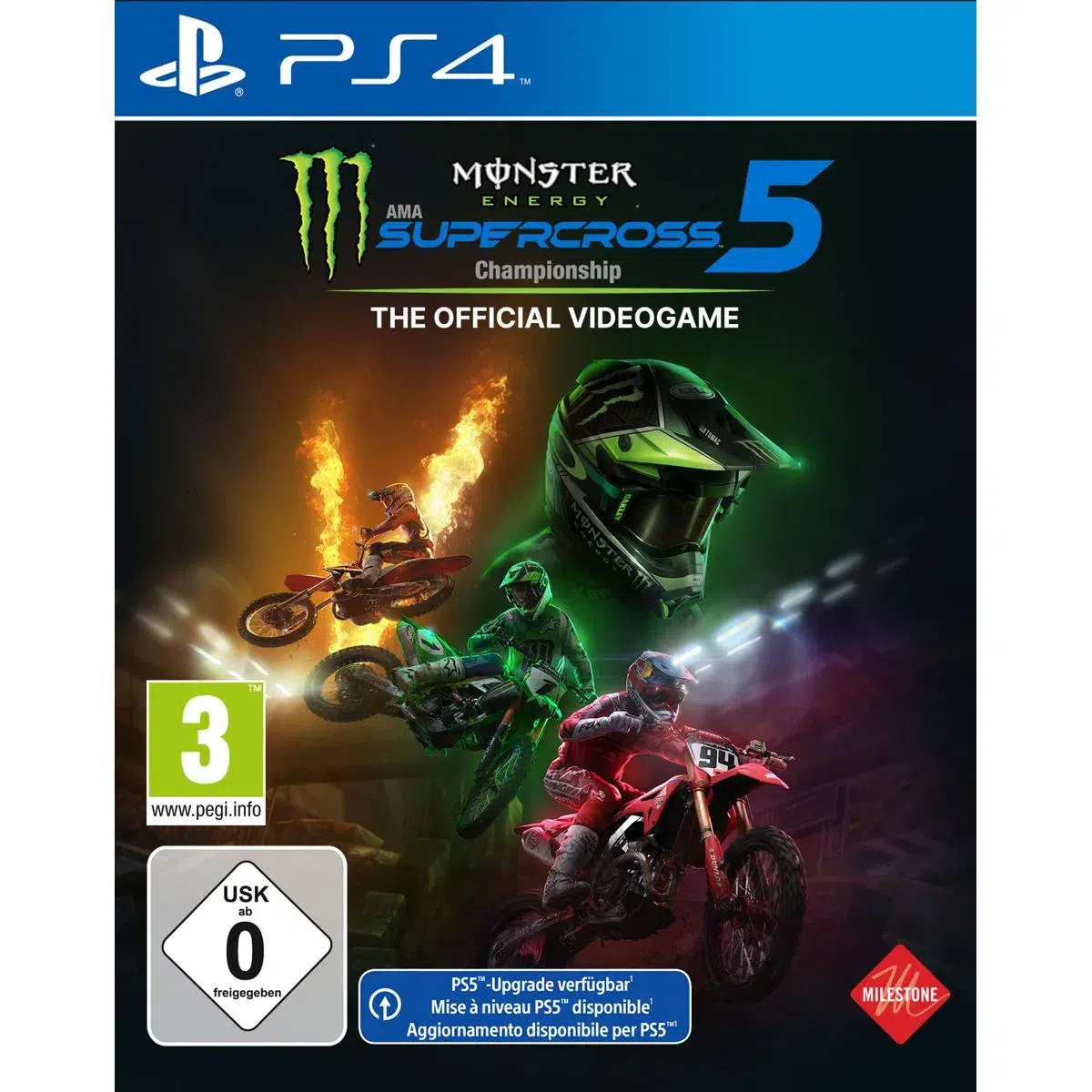 Monster Energy Supercross - The Official Videogame 5 (PS4)