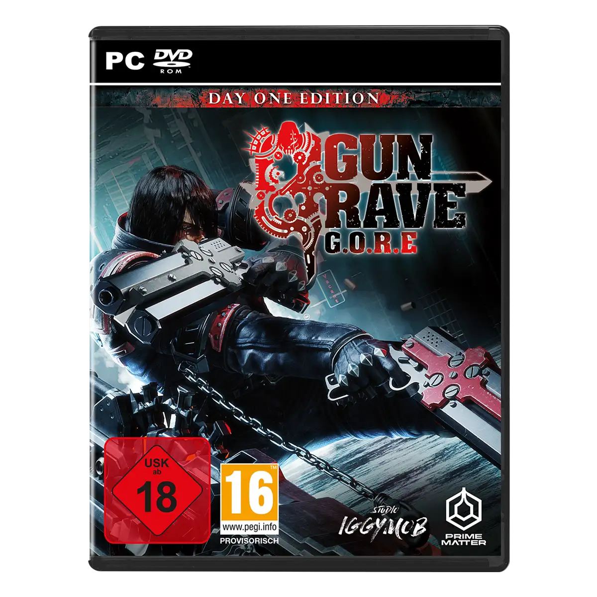 Gungrave: G.O.R.E. Day One Edition (PC) Cover