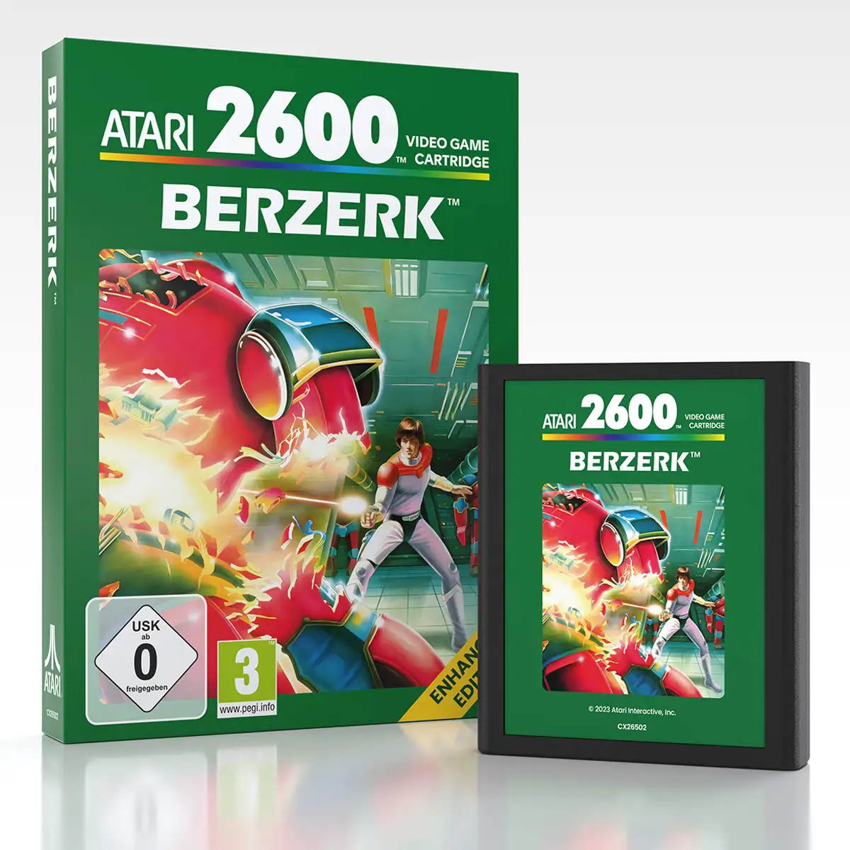 Berzerk Enhanced Edition (Atari 2600+ Cartridge) Image 2