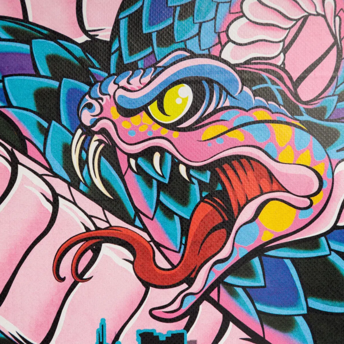 Saints Row Messenger Bag "Snake Mural" Image 3