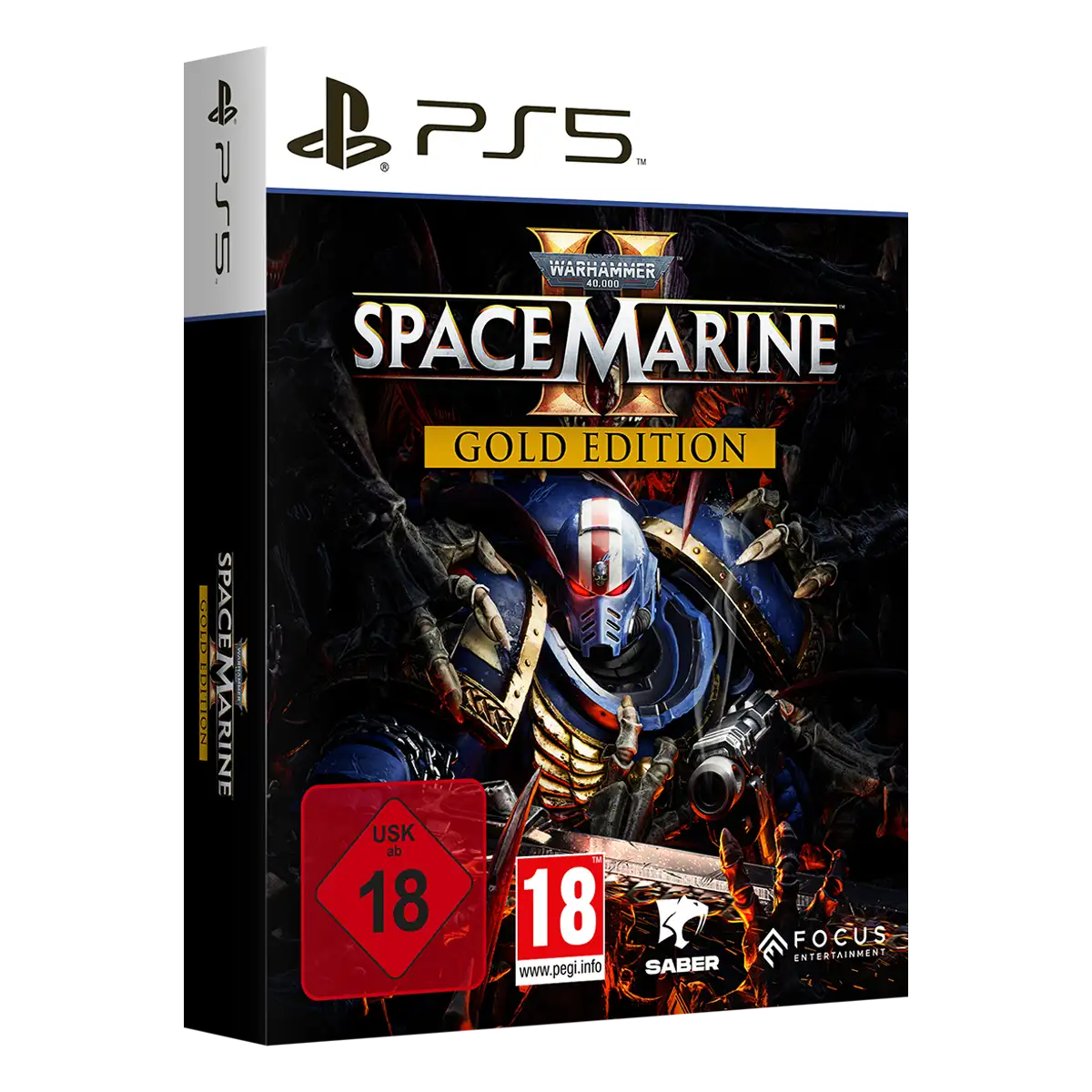 Warhammer 40,000: Space Marine 2 Gold Edition (PS5) Cover