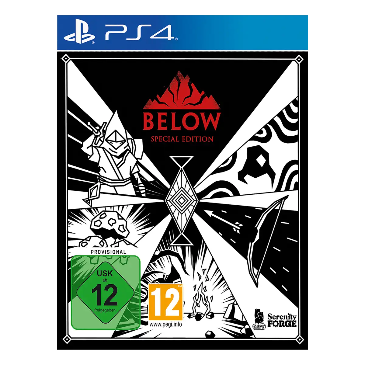 Below: Special Edition (PS4) Cover Below: Special Edition (PS4) Cover