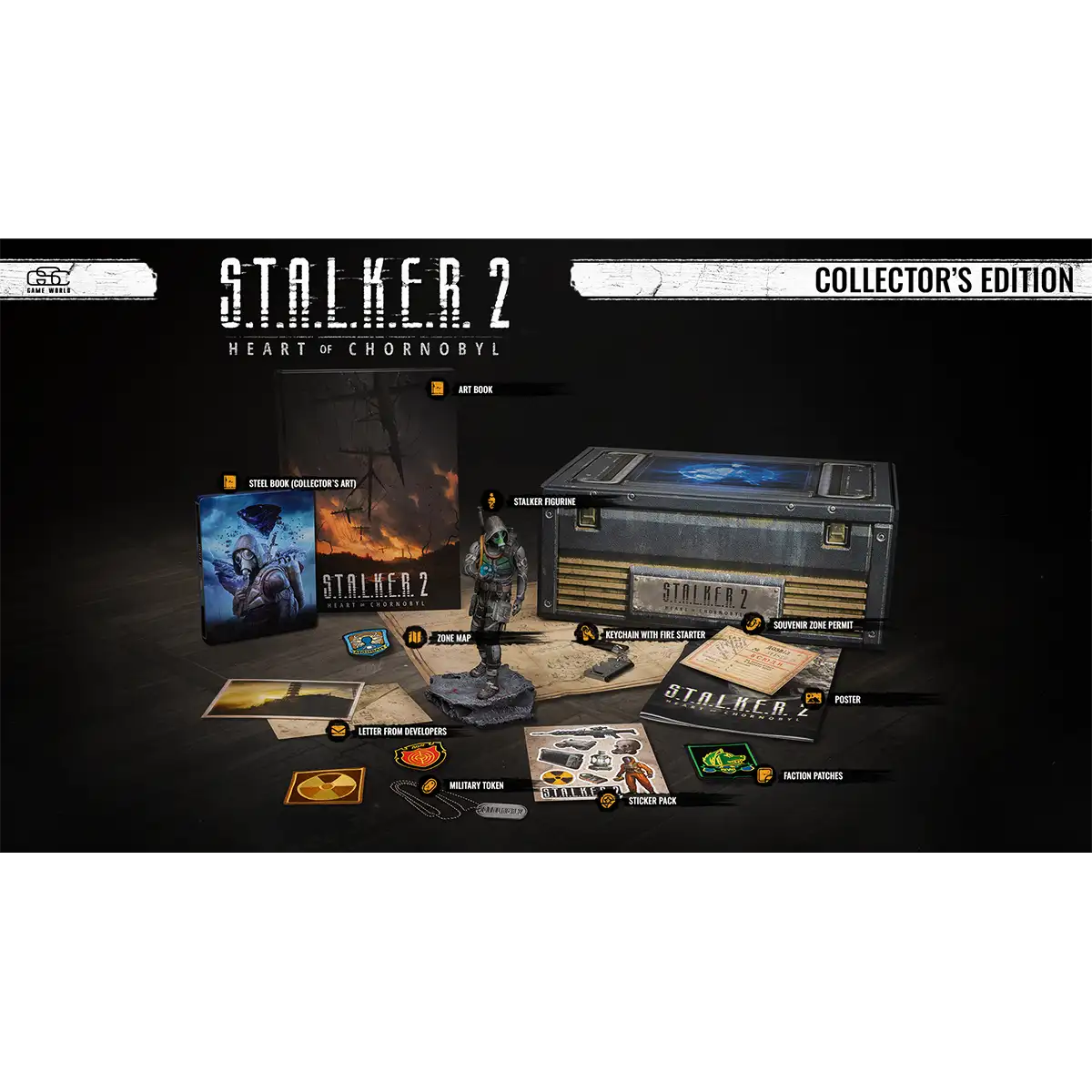S.T.A.L.K.E.R. 2: Heart of Chornobyl Collector's Edition (XSRX) S.T.A.L.K.E.R. 2: Heart of Chornobyl Collector's Edition (XSRX)