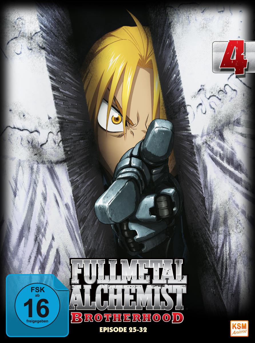 Fullmetal Alchemist: Brotherhood - Volume 4: Episode 25-32 (Limited Edition) [DVD] Cover